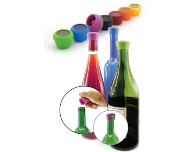 Uzávěr silikon wine set (109.503)