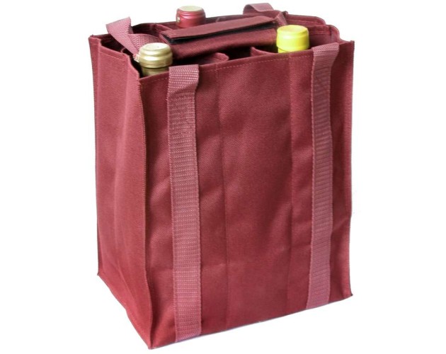 Taška na 6 lahví vínová (4.726.05)